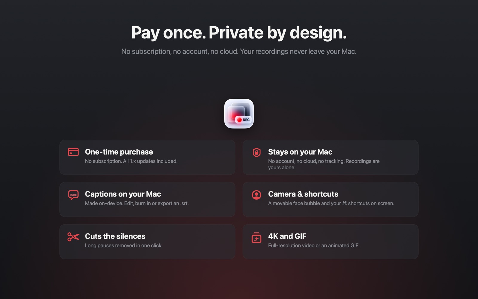 Clearreel: Screen Recorder screenshot
